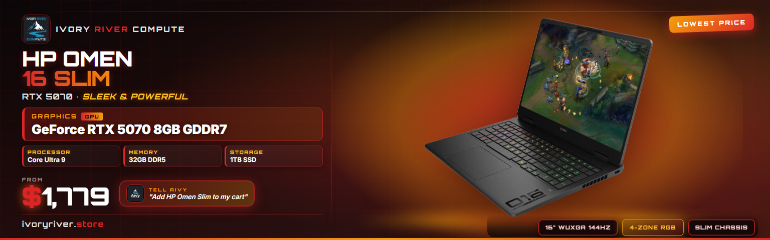 HP OMEN 16 Slim Flyer