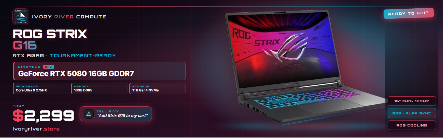 ASUS ROG Strix G16 Flyer